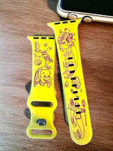 Load image into Gallery viewer, Life’s the Bubbles inspired by the little mermaid. Apple Smart Watch Band with permanent ink