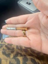 Load image into Gallery viewer, Personalized Hidden Message Bar Necklace (Gold/Silver, Silver/Silver, Rose Gold/Silver, or Black/Silver