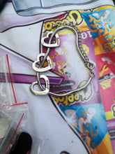 Load image into Gallery viewer, Personalized Open Heart Trio Snake Chain Bracelet (Choose Silver or Gold)