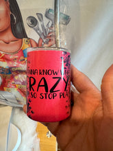 Load image into Gallery viewer, Custom Insulated 3oz Mini Shotglass Tumblers w/straw and lid also can be keychains for Birthday, Travel, Party Favors, Graduations, Wedding, Cruises, Valentine's