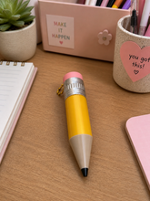 Load image into Gallery viewer, Crayon Chapstick Holder – Cute Keychain Set 🥢💄✨ or Pencil Chapstick Holder