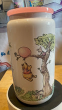 Load image into Gallery viewer, Personalized 16 oz inspired Winnie the Pooh Glass Can | Libbey Glass | Winnie Beer Can