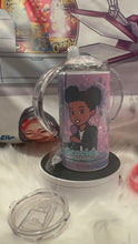 Load image into Gallery viewer, Personalized 2 Lid Sippy Cup Tumbler/ Toddler Tumbler - 12 oz - personalized for baby, toddlers, Christmas gift for kids, baby shower birthday