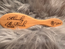 Load image into Gallery viewer, Personalized Baby Hair Brush Set Shower Gift Engraved Baby Brush Newborn Keepsake Baby Boy Girl Gift Set