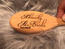 Load image into Gallery viewer, Personalized Baby Hair Brush Set Shower Gift Engraved Baby Brush Newborn Keepsake Baby Boy Girl Gift Set