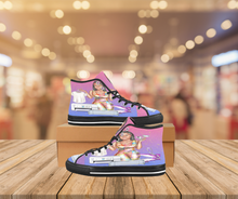 Load image into Gallery viewer, Women Custom High-Top Canvas Sneakers