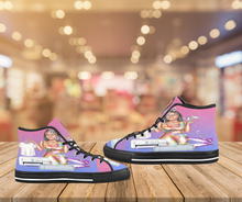Load image into Gallery viewer, Women Custom High-Top Canvas Sneakers