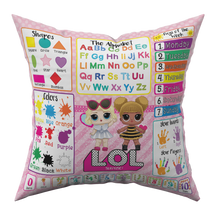 Load image into Gallery viewer, Kids Custom Learning Pillow
