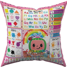 Load image into Gallery viewer, Kids Custom Learning Pillow