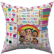 Load image into Gallery viewer, Kids Custom Learning Pillow
