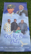 Load image into Gallery viewer, Personalized Memorial Grave Blanket,Memorial Grave Marker, Memorial Keepsakes,Memorial Home Going