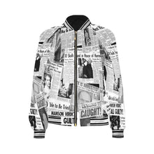 Load image into Gallery viewer, True Crime Bomber Jacket