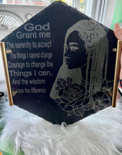 Load image into Gallery viewer, Slate Serving Tray - Personalized Serving Tray - Cheese Board - Slate Board - Wedding Gift - Housewarming Gift, Engraved Serving Tray