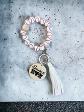 Load image into Gallery viewer, Personalized Baseball Wristlet