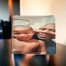 Load image into Gallery viewer, Double Sided Personalized Photo Wallet For Men, Gifts For Husbands, Gifts For Him, Custom Men's...