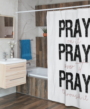 Load image into Gallery viewer, Customized Shower Curtain, anniversary Gift, Bathroom Decor, House Warming Gift