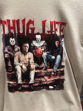 Load image into Gallery viewer, Thug Life Halloween Bad Freddy, clown Retro Movie Shirt Retro Halloween Character T-Shirt, Halloween
