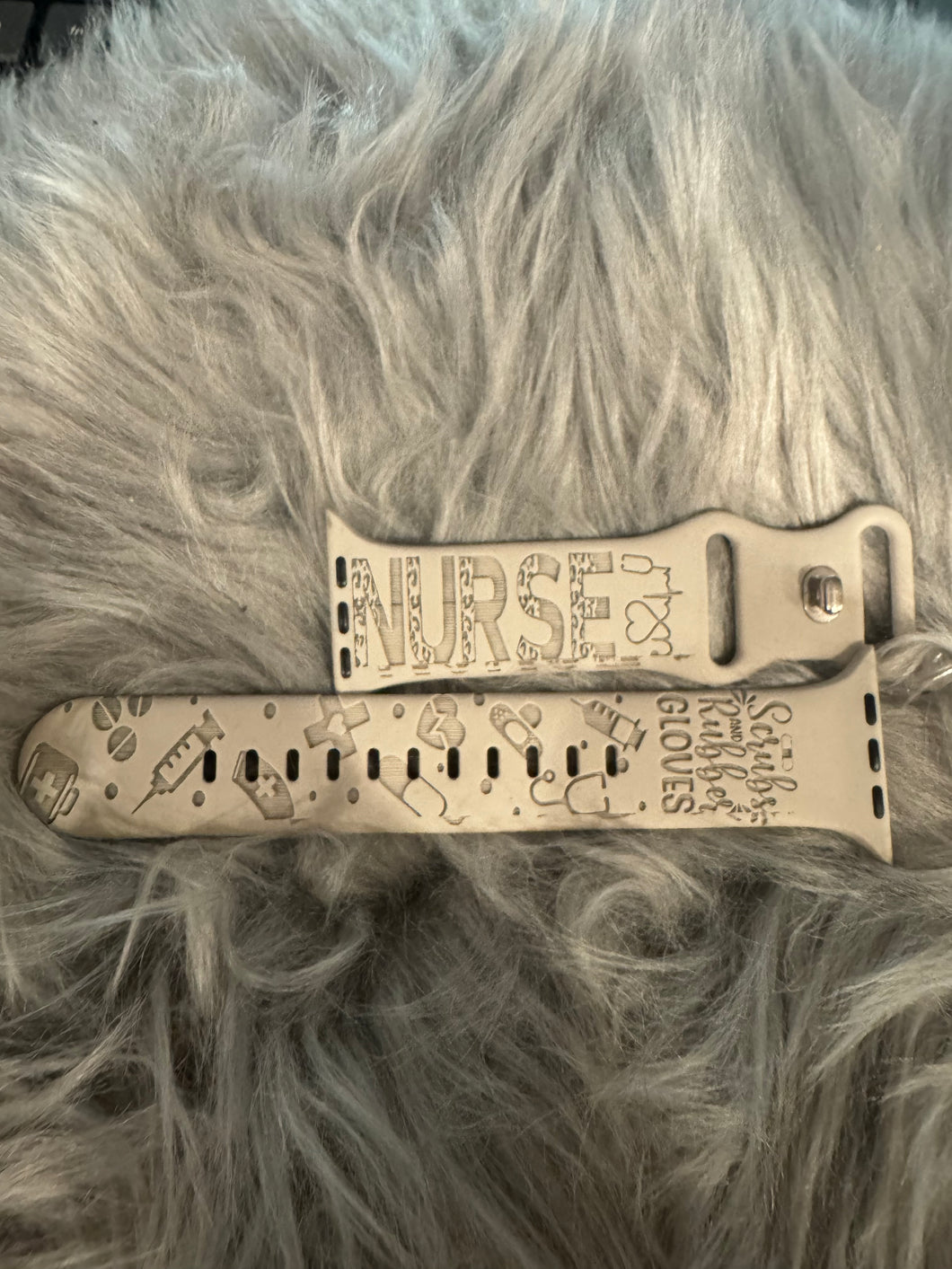 Laser Engraved NurSe Life Watch Band Samsung