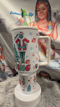 Load image into Gallery viewer, Inspired 40 ounce Mr. Grinch That’s it not going to
