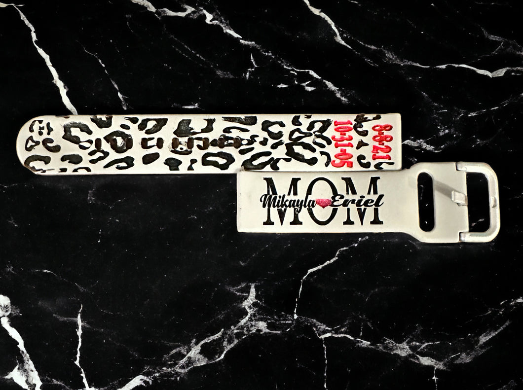 Mom Custom Laser Engraved Watch Bands Samsung