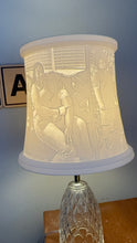 Load image into Gallery viewer, 3D Printed Family Glow-Up Lamp – Custom Photo Lampshade does not include Glass Base (4 Photos Fully Wrapped). Mother’s Day Gift
