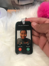 Load image into Gallery viewer, Custom Photo The Call I Wish Acrylic Keychain, Gift For Family, Dad, Mom, Grandpa, Grandma, Custom Keychain, Keychain Gift
