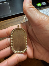 Load image into Gallery viewer, Personalized Custom Rhinestone Photo Pendant Necklace
