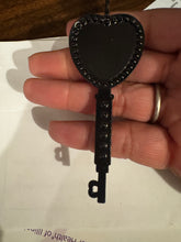 Load image into Gallery viewer, Personalized Key to Your Heart, Photo Pendant Necklace OR Keychain, For Mom, Girlfriend, Sister, Grandma, Mother’s Day Keepsake, Heirloom
