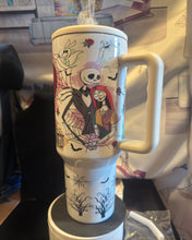 Load image into Gallery viewer, Personalized 40oz tumbler with handle No speaker
