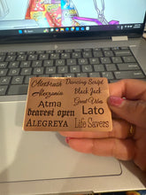 Load image into Gallery viewer, Custom Rotating Circle Necklace (Silver, 14k Gold,)
