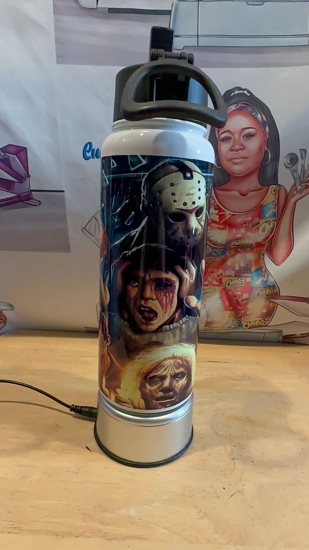 Personalized Friday The 13th Tumbler all size