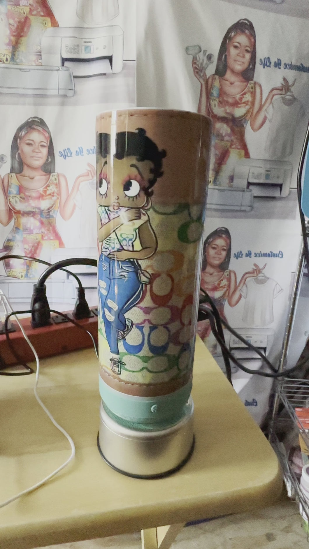 Personalized  20oz Bluetooth Speaker Tumbler