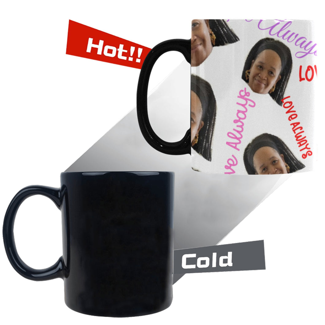 Personalized Photo Mug / Hot And Cold Mug/Color Change Mug
