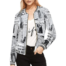 Load image into Gallery viewer, True Crime Bomber Jacket
