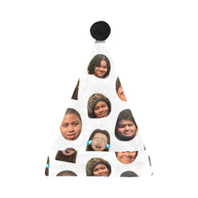 Load image into Gallery viewer, Personalized Photo Customized Christmas Hat, Personalized Christmas Hats for Children, Customizable Adult Christmas Hat, Personalized Family Christmas Hat
