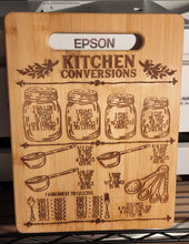 Load image into Gallery viewer, Personalized wood engraved Cutting Board
