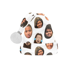 Load image into Gallery viewer, Personalized Photo Customized Christmas Hat, Personalized Christmas Hats for Children, Customizable Adult Christmas Hat, Personalized Family Christmas Hat
