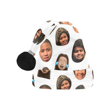 Load image into Gallery viewer, Personalized Photo Customized Christmas Hat, Personalized Christmas Hats for Children, Customizable Adult Christmas Hat, Personalized Family Christmas Hat
