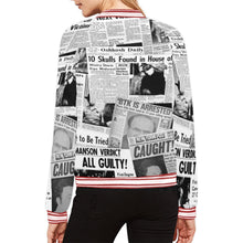 Load image into Gallery viewer, True Crime Bomber Jacket
