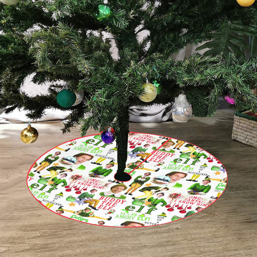 Personalized Christmas Tree Skirt ,Custom Xmas Tree Decor Gift,Christmas Tree Skirt with Family Name, Christmas Tree Decor,Personalized Gift