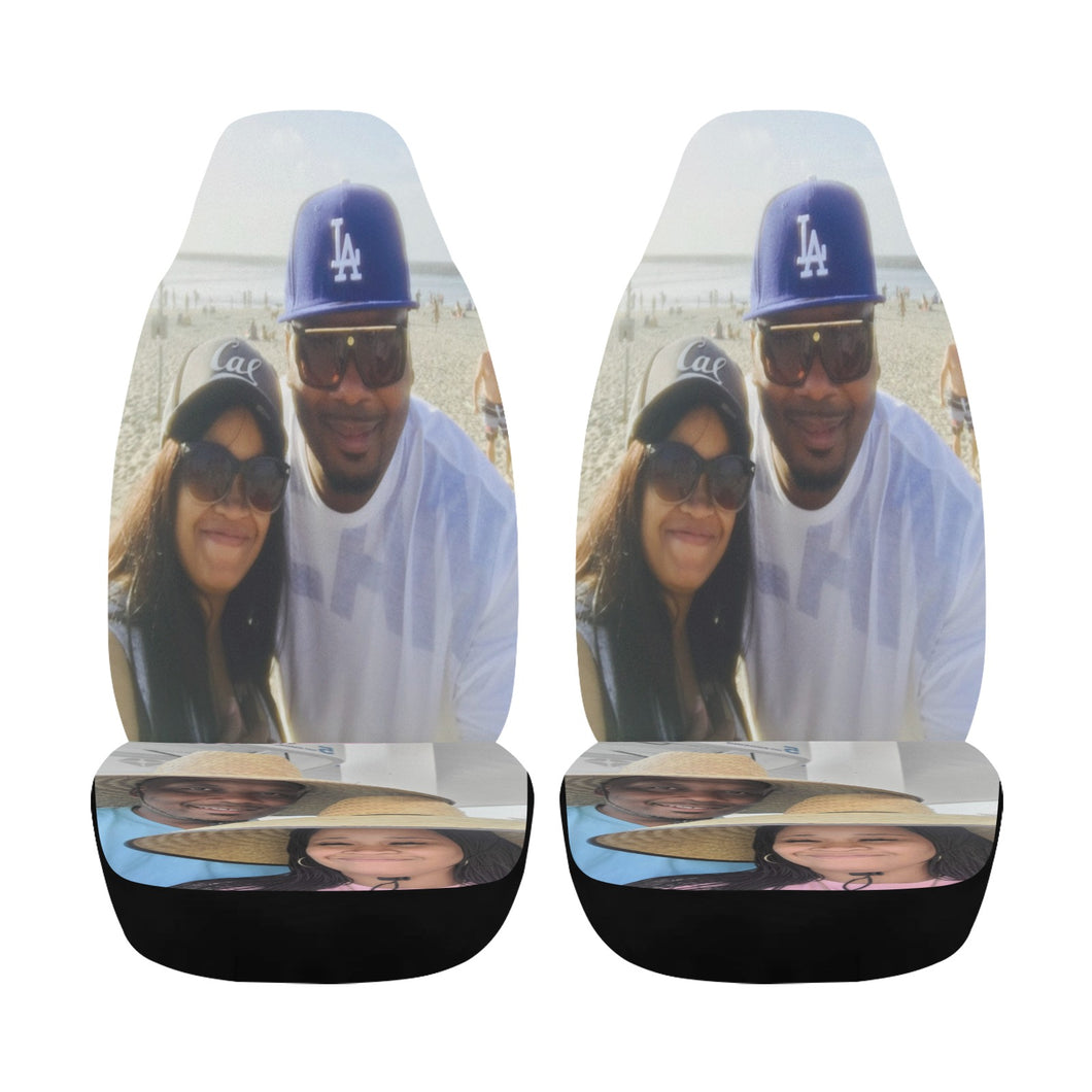 CUSTOM Car Seat Covers, Personalized Seat Cover for Vehicle Full Set, Front Back Car Interior Decor, Photo Picture Customizable Seat Covers