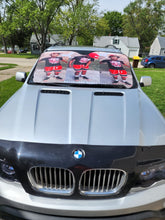 Load image into Gallery viewer, Custom Car windshield shade, Auto sun shade,Personalized Windshield Car 55inchesx30inches
