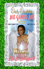 Load image into Gallery viewer, Personalized Memorial Grave Blanket,Memorial Grave Marker, Memorial Keepsakes,Memorial Home Going
