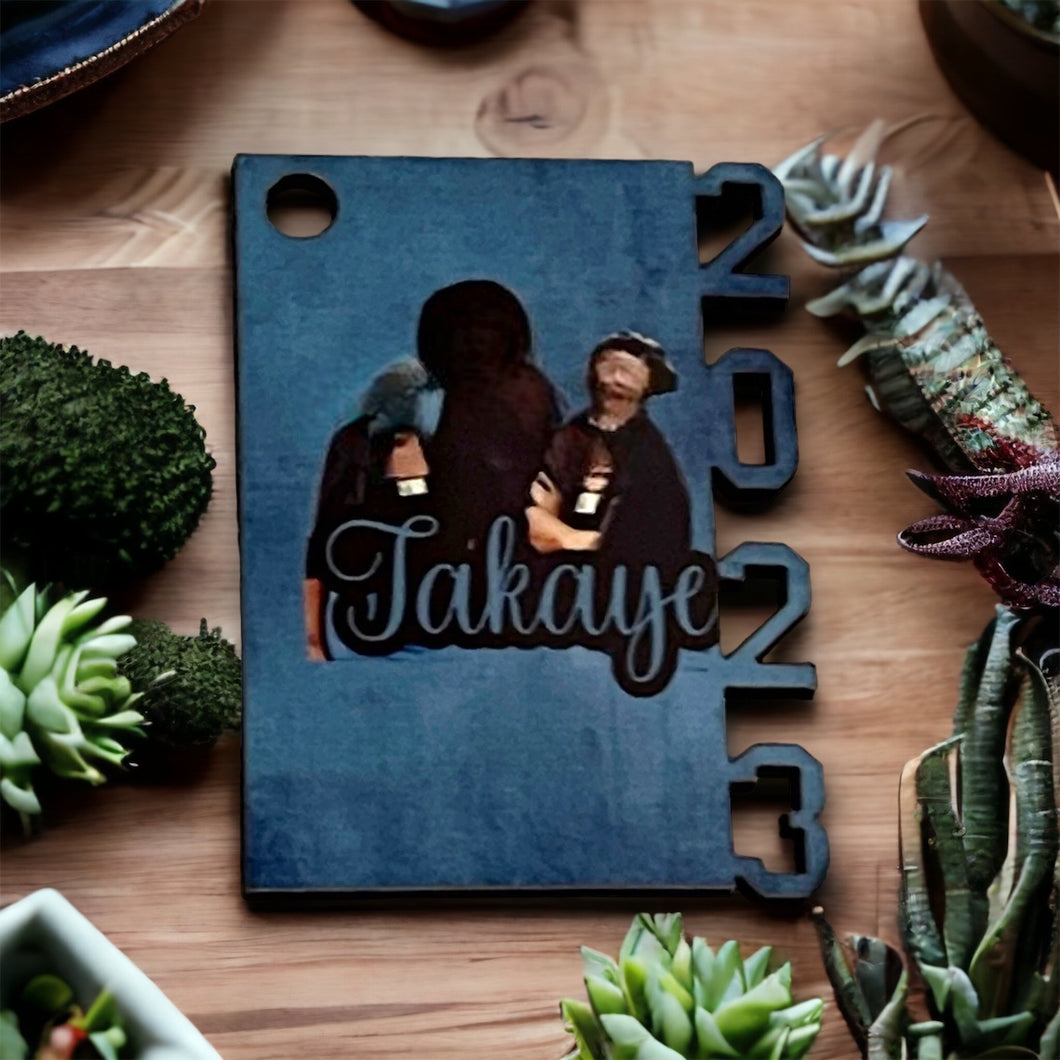 Senior Class 2023 personalized keychain