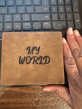 Load image into Gallery viewer, Personalized Photo Wallet, Leather Wallet, Handwriting Wallets Gift for Him , Anniversary Gift For Him, Boyfriend Gift, Valentines Day Gift
