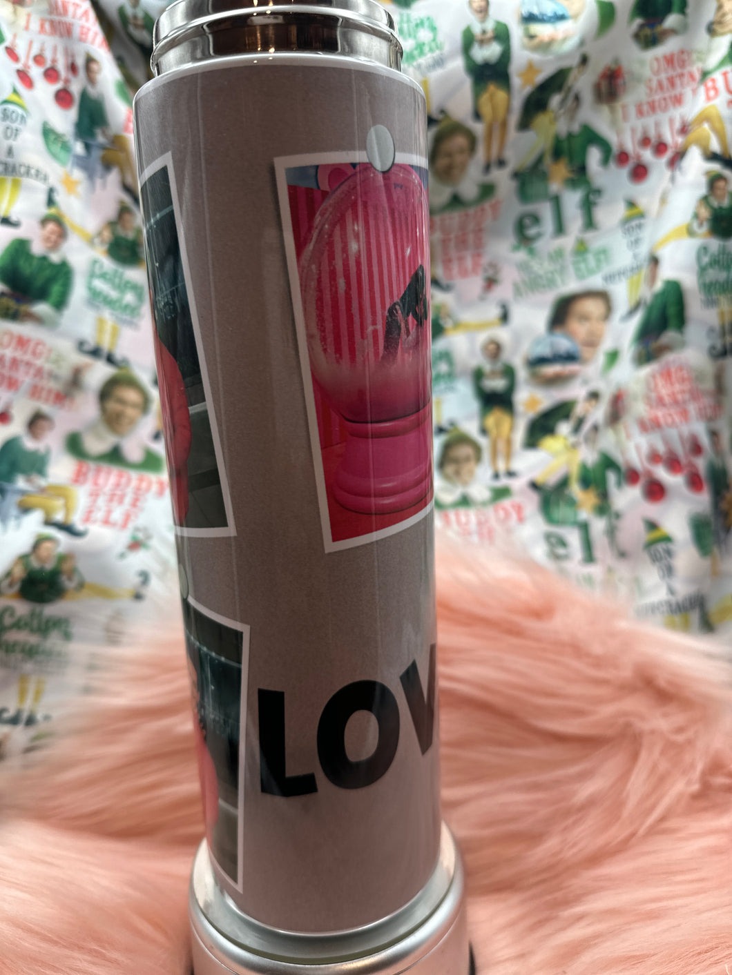 Custom Picture Water Bottle 20oz 30oz, Personalized Kid Water Bottle, Water Bottle With Pictures, Dog Water Bottle for Kid, Christmas Gifts