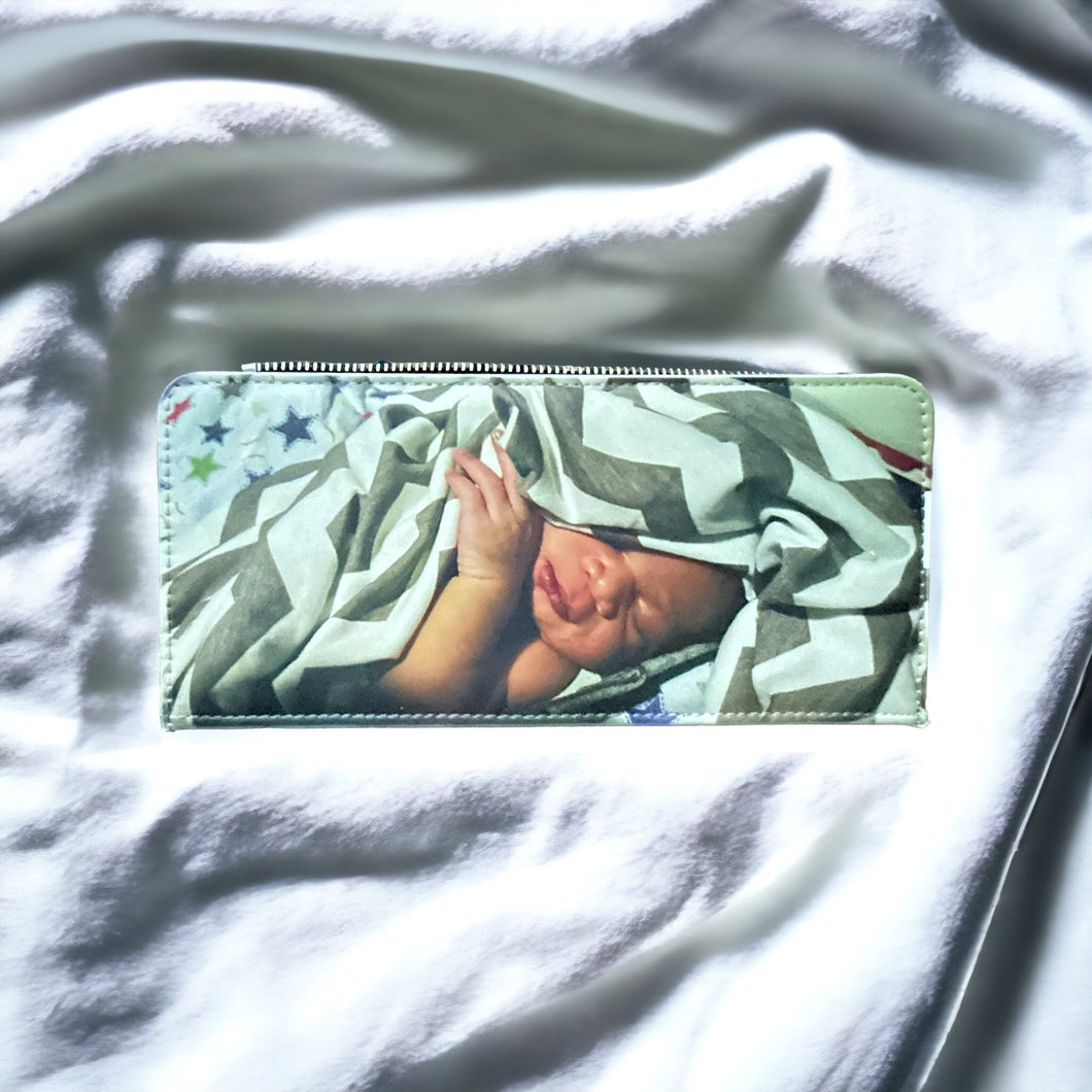 Ladies custom Wallet with Photo/Personalized Gift/Wallet/Family/Customized Gift/Women