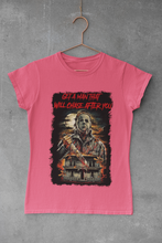 Load image into Gallery viewer, Funny Halloween Shirt, A Real Man Will Chase After You Tee, Halloween Sweatshirt, Spooky Halloween Tshirt, Scary Halloween Shirt, Halloween
